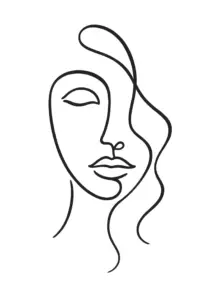 abstraktes-gesicht-tattoo-vorlage-unterarm