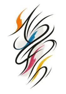 dynamische-linien-mit-farbakzenten-fuer-unterarm