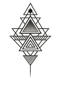 geometrisches-muster-mit-triangeln-und-linien