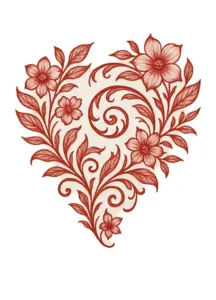 herzfloral-bluetenblaetter-spirale-rot