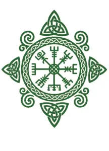 keltischer-kompass-mit-symbolischen-knoten-tattoo