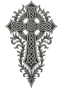 keltisches-kreuz-mit-ornamentalen-details-tattoo