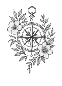 kompass-mit-blumen-akzenten-rippen-huefte