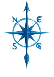 kompass-mit-stilisierten-himmelsrichtungen