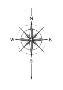 kompass-tattoovorlage-minimalistisch-mit-linien-und-details