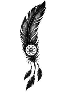 kunstvolle-feder-mit-traumfaenger