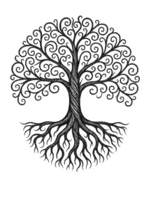 kunstvoller-baum-mit-filigranen-aesten-und-wurzeln