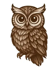 stilisiert-eule-grosse-augen-detaillierte-federn