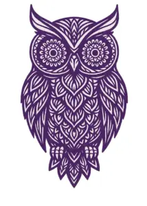 stilisiert-eule-mit-mandala-mustern-tattoo-vorlage