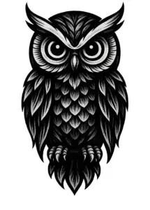 stilisierte-eule-tattoo-vorlage-fuer-maenner