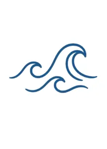 stilisierte-wellen-minimalistisch-design-nacken-hals