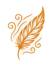 stilisierten-feder-in-den-wind-weht-tattoo-steissbein