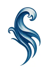 stilisierten-welle-in-eleganten-kurven