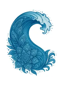 stilisierten-welle-mit-mandala-rippen-huefte