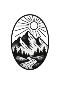 stilisiertes-berglandschafts-tattoo-motiv-fuer-maenner