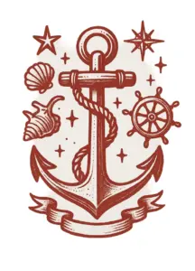 tattoovorlage-anker-mit-maritimen-symbolen-und-sternen