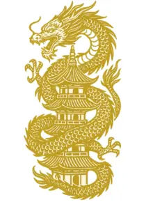 tattoovorlage-asiatischer-drache-mit-pagode