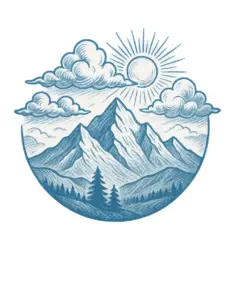 tattoovorlage-berganzeige-sonne-und-wolken
