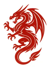 tattoovorlage-drache-in-dynamischer-pose