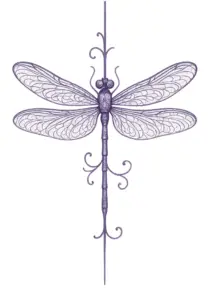 tattoovorlage-elegante-libelle-mit-filigranen-fluegeln