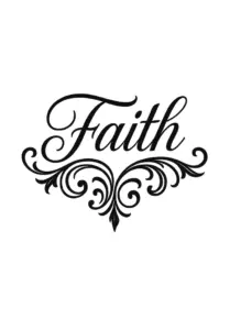tattoovorlage-faith-mit-verzierungen-steissbein