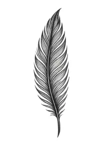 tattoovorlage-feder-feine-details-oberarm-tattoo-vorlage