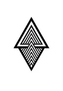 tattoovorlage-geometrisches-dreieck-und-linienmuster