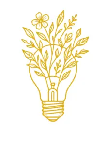 tattoovorlage-gluehbirne-mit-pflanzen-und-blume