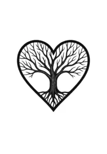 tattoovorlage-herz-mit-baum-und-natur