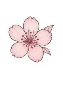 tattoovorlage-kirschbluete-mit-zarten-details