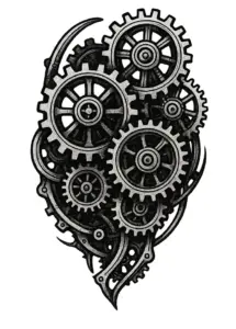 tattoovorlage-komplexe-zahnrader-und-mechanismen