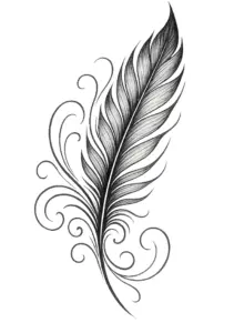 tattoovorlage-kunstvolle-feder-mit-geschwungenen-linien