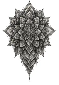 tattoovorlage-kunstvolles-mandala-mit-vielen-details