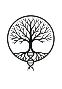 tattoovorlage-lebensbaum-mit-doppelhelix-im-kreis