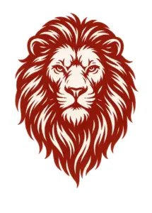 tattoovorlage-loewe-majestaetische-maehne-nacken-hals