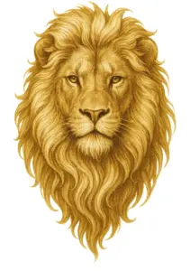 tattoovorlage-loewenhaupt-mit-majestaetischer-maehne