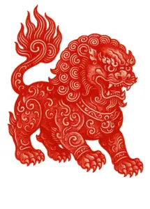 tattoovorlage-majestaetischer-loewe-im-traditionellen-asiatischen-stil