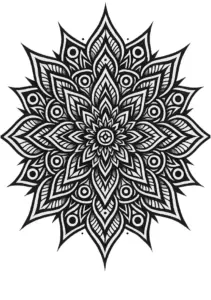 tattoovorlage-mandala-mit-komplexen-formen-und-details
