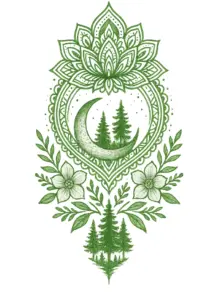 tattoovorlage-mandala-naturmotiven-fuer-den-nacken