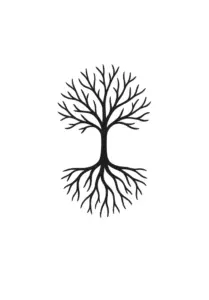 tattoovorlage-minimalistischer-baum-mit-wurzeln