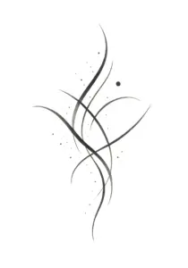 tattoovorlage-mit-abstrakten-linien-und-punkten