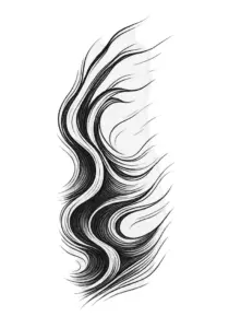 tattoovorlage-mit-abstrakten-wellen-in-schwarz-weiss