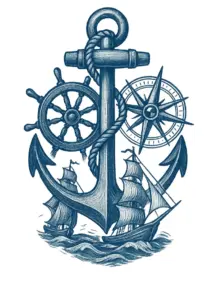 tattoovorlage-mit-anker-und-nautischen-elementen