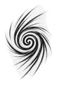 tattoovorlage-mit-dynamischer-spiralförmiger-abstraktion