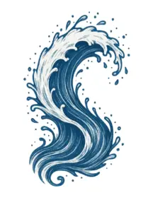 tattoovorlage-mit-dynamischer-welle-und-spritzern