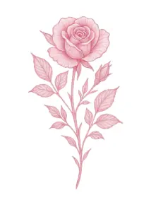 tattoovorlage-mit-einer-eleganten-rose-auf-dem-oberarm