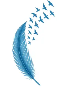 tattoovorlage-mit-feder-und-voegeln-fuer-unterarm