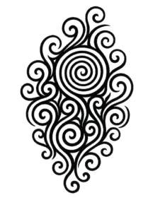 tattoovorlage-mit-kunstvollen-spiralen-und-tribal-motiv