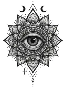 tattoovorlage-mit-mandala-und-mystischem-auge