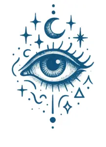 tattoovorlage-mit-stilisiertem-auge-und-mystischen-symbolen